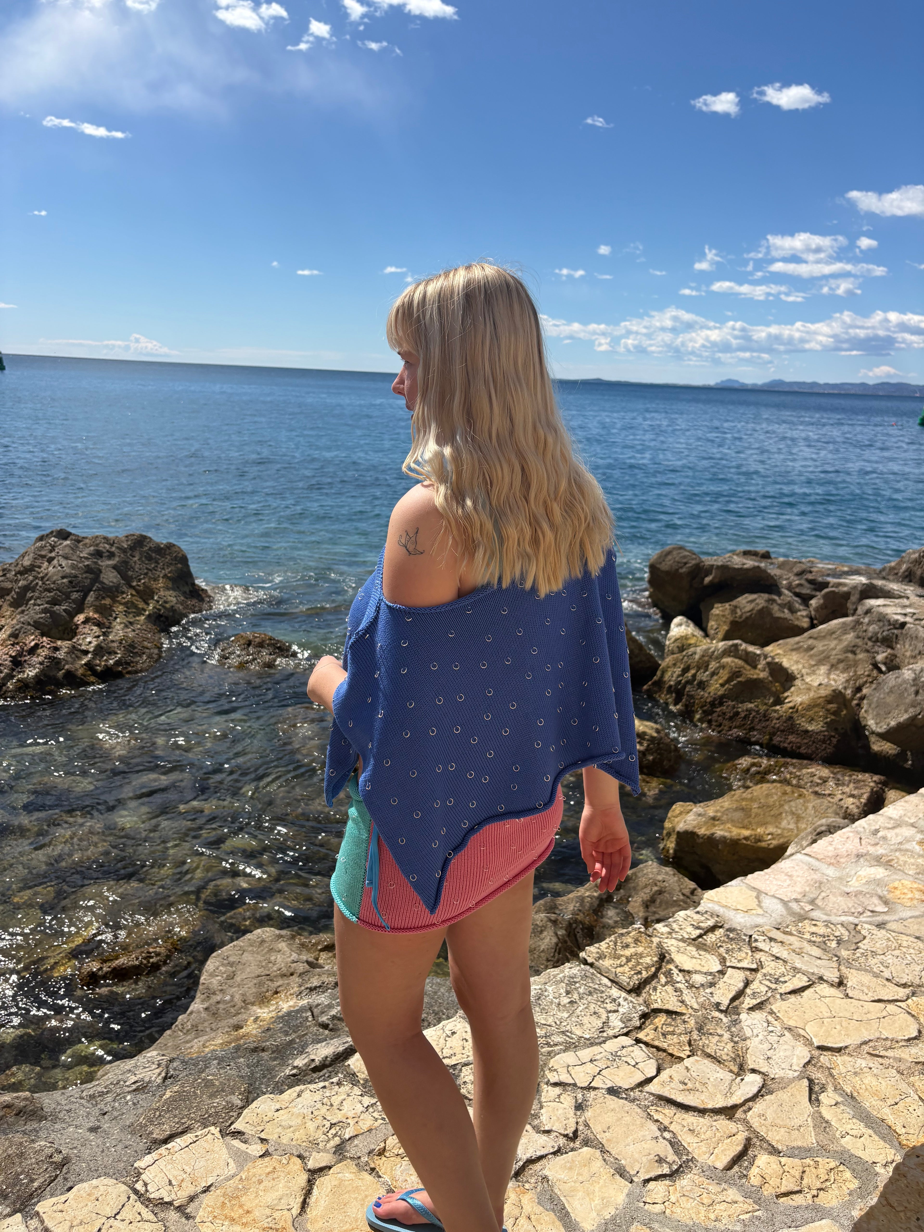 Coco Poncho-Top